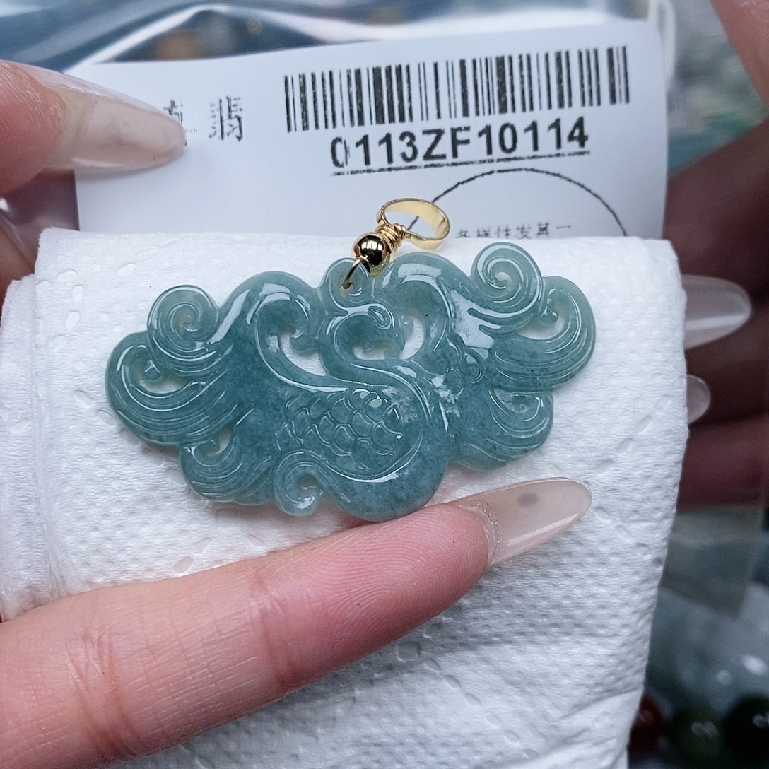 翡翠吊坠(不含链)未镶嵌