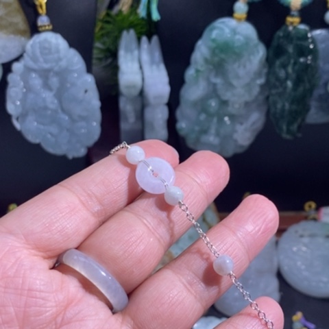 【闪购商品】颈饰未镶嵌翡翠手链