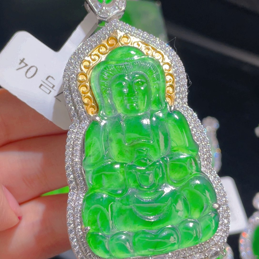 翡翠吊坠(不含链)未镶嵌