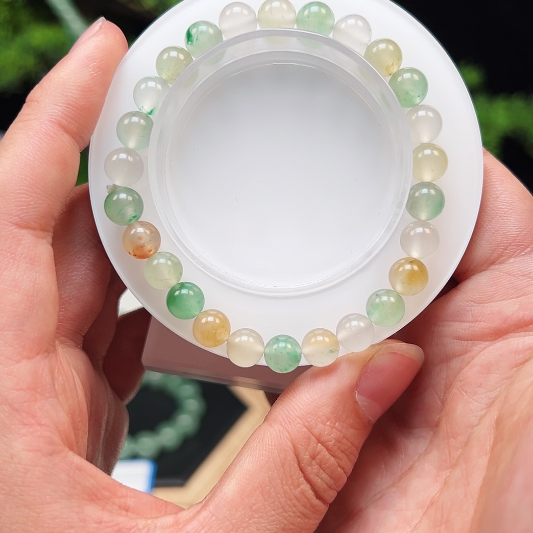 石英质玉手串未镶嵌