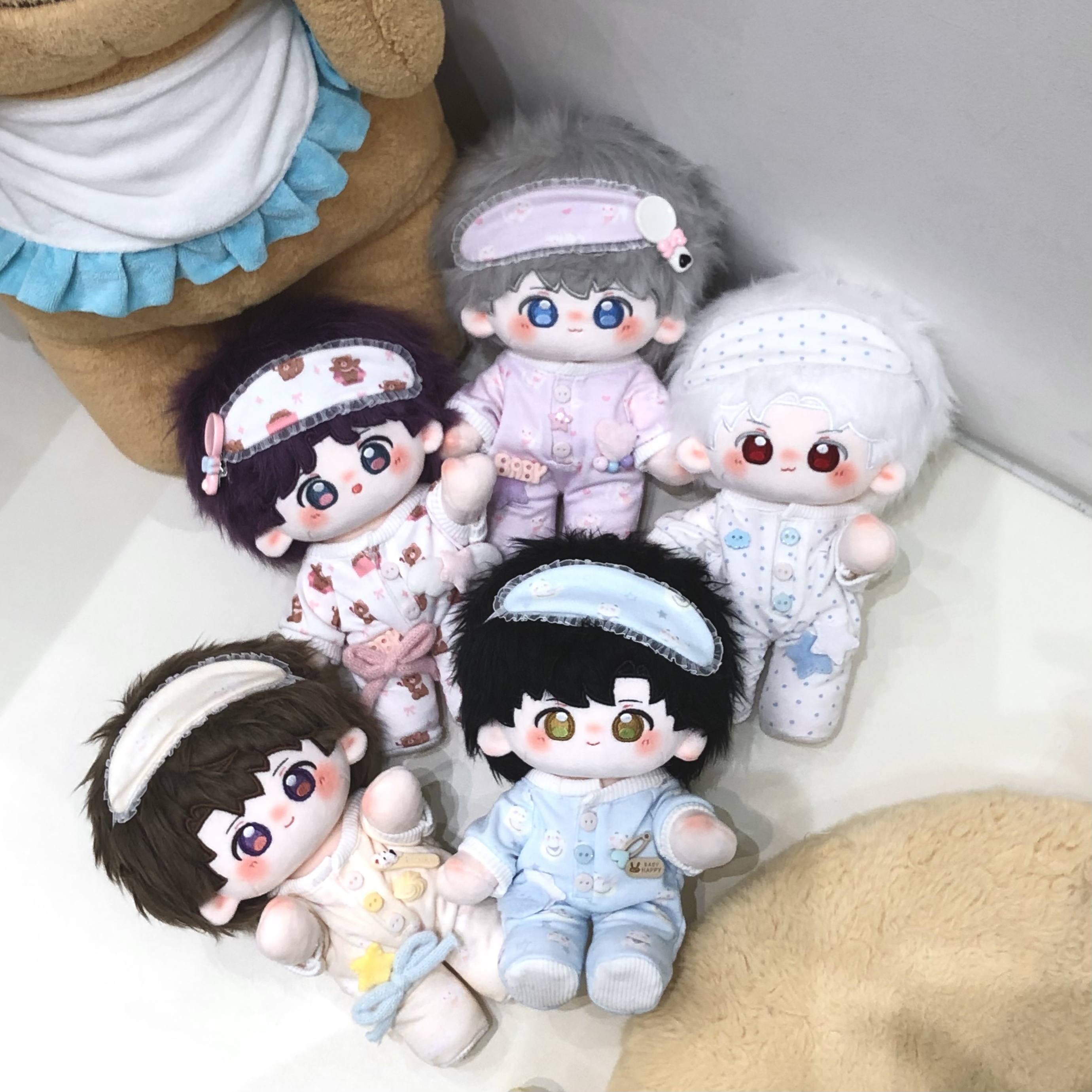 恋与深空20cm小泡芙漫漫体版原创同人棉花娃娃