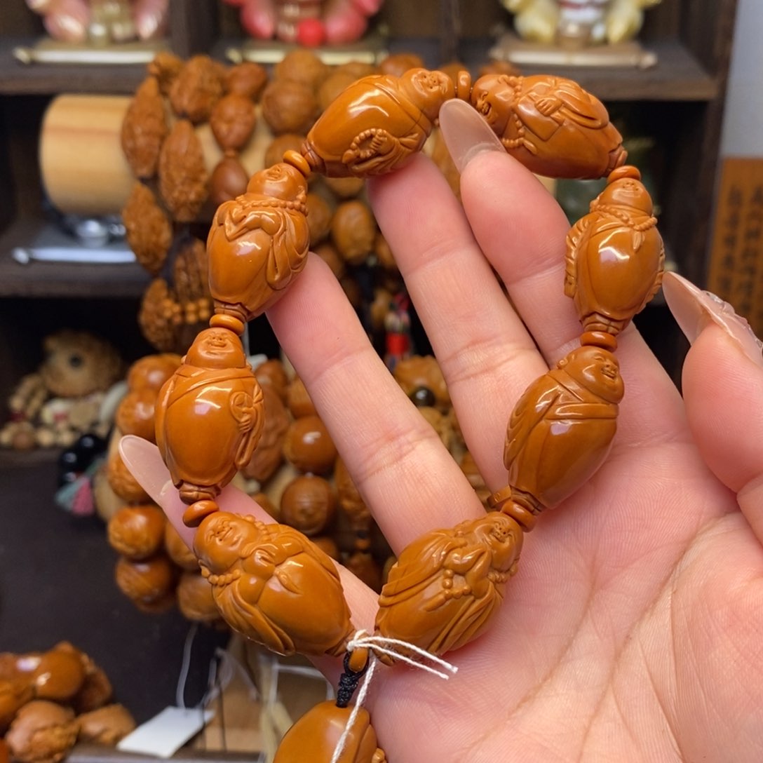 橄榄核手串/手链逍遥弥勒
