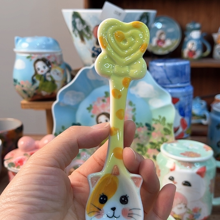 陶景德镇釉下手绘陶瓷 