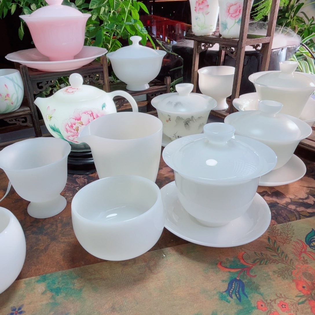 赵*祥冰晶璞玉上釉三件套