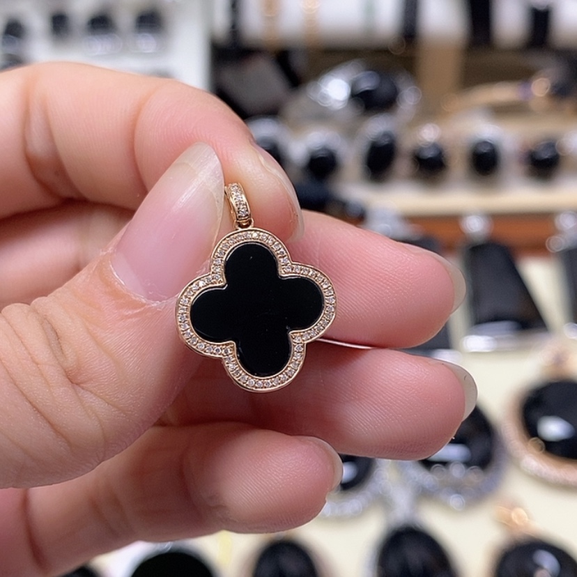 【闪购商品】翡翠吊坠(不含链)18K金镶嵌