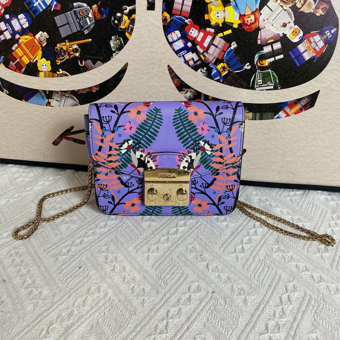 95新 FURLA/芙拉 19296斜挎包