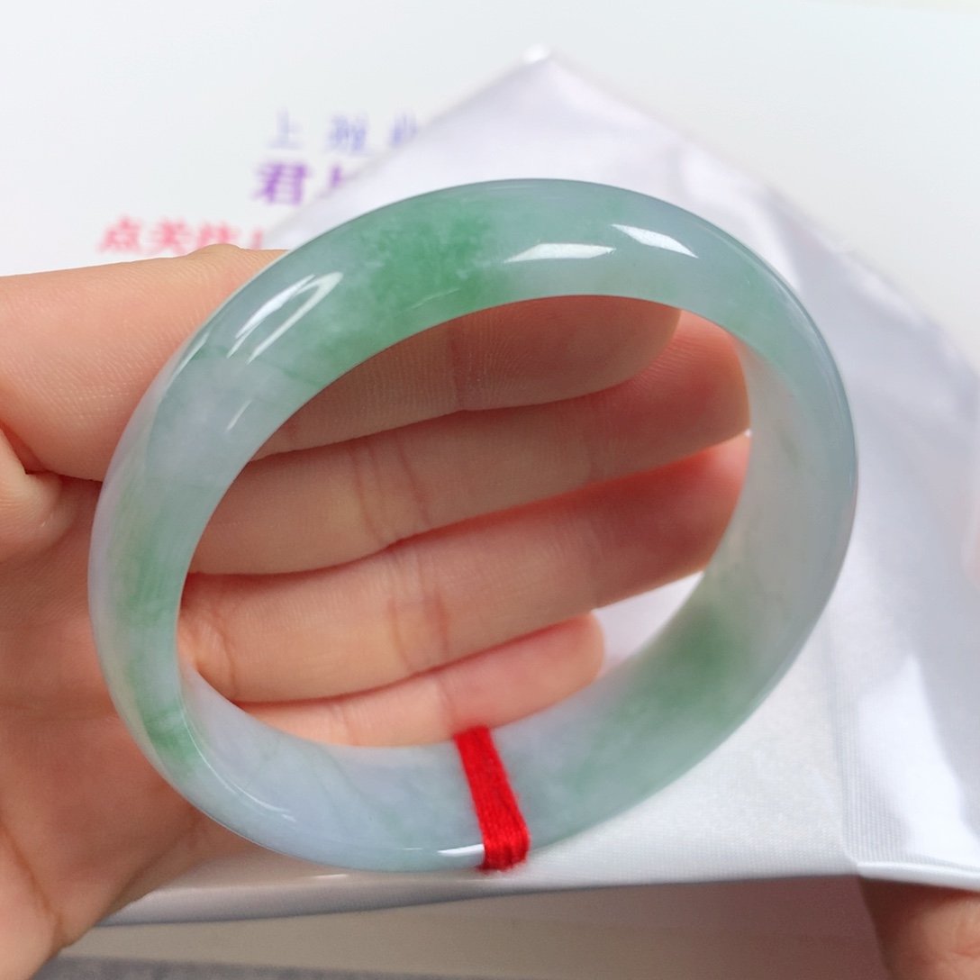 未镶嵌手镯翡翠宽版公主镯②②②