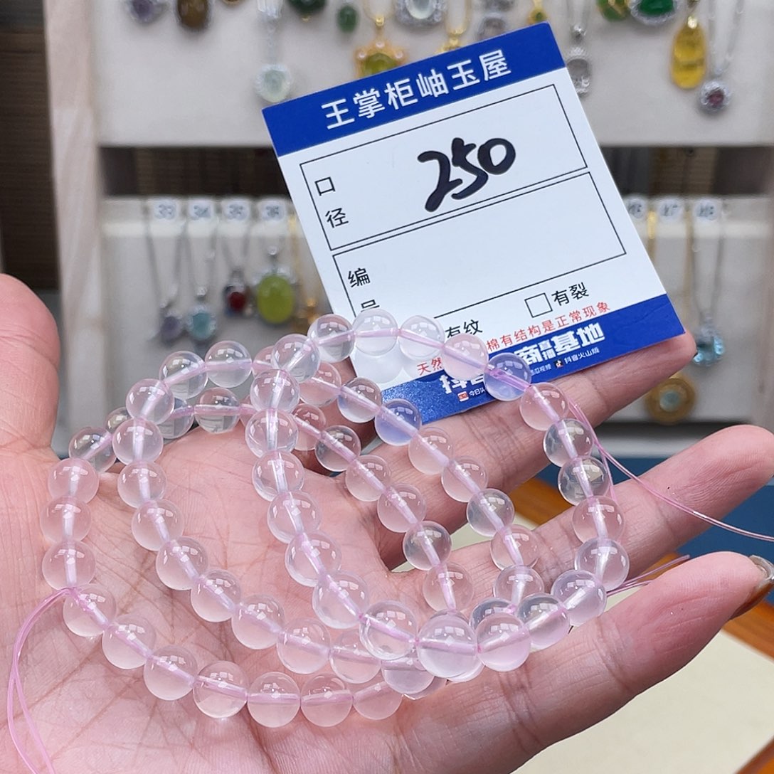 颈饰水晶未镶嵌多样性，发一件