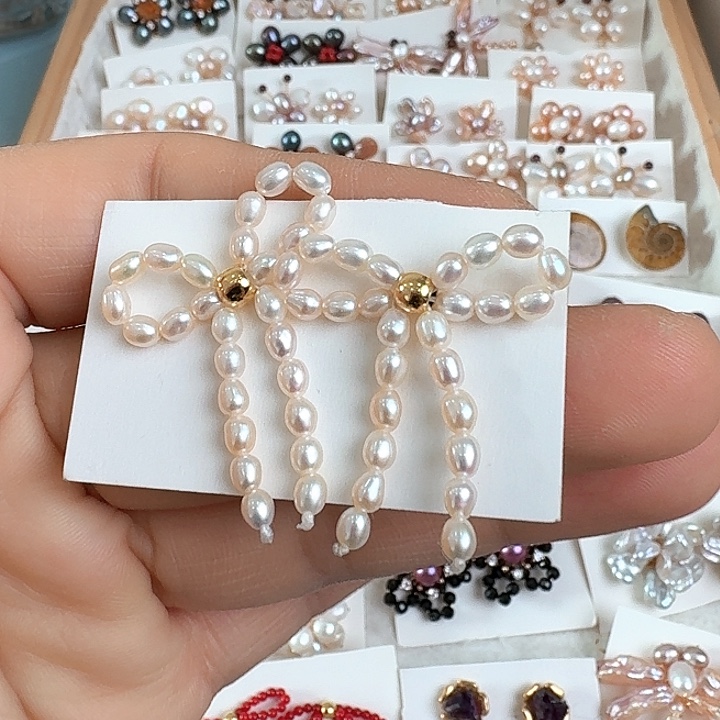 纤***坊淡水珍珠未镶嵌发饰