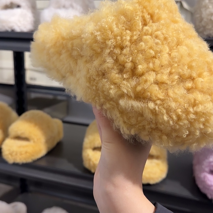 黄色卷毛包脚卷毛37