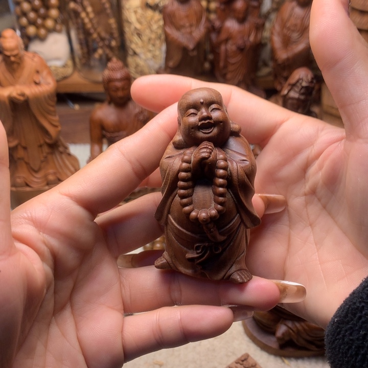 檀香木其他老山檀香手把件