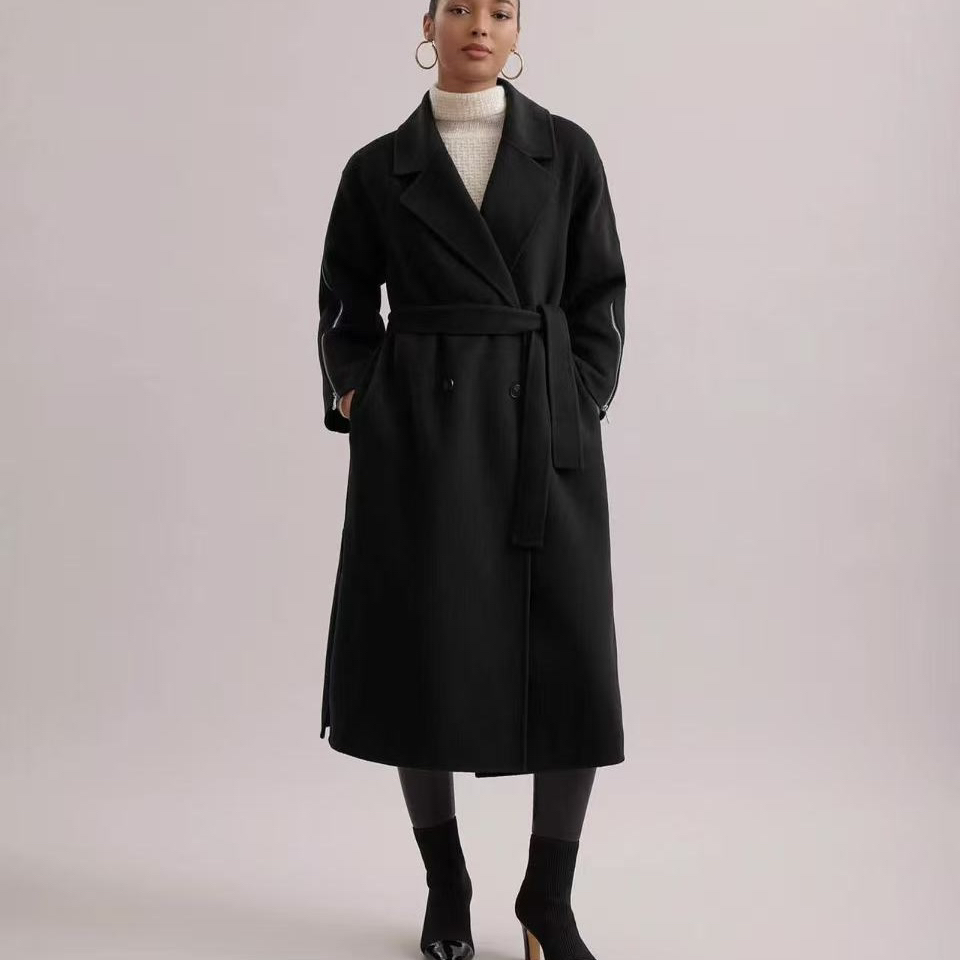 25112510法系羊毛大衣25秋冬新款