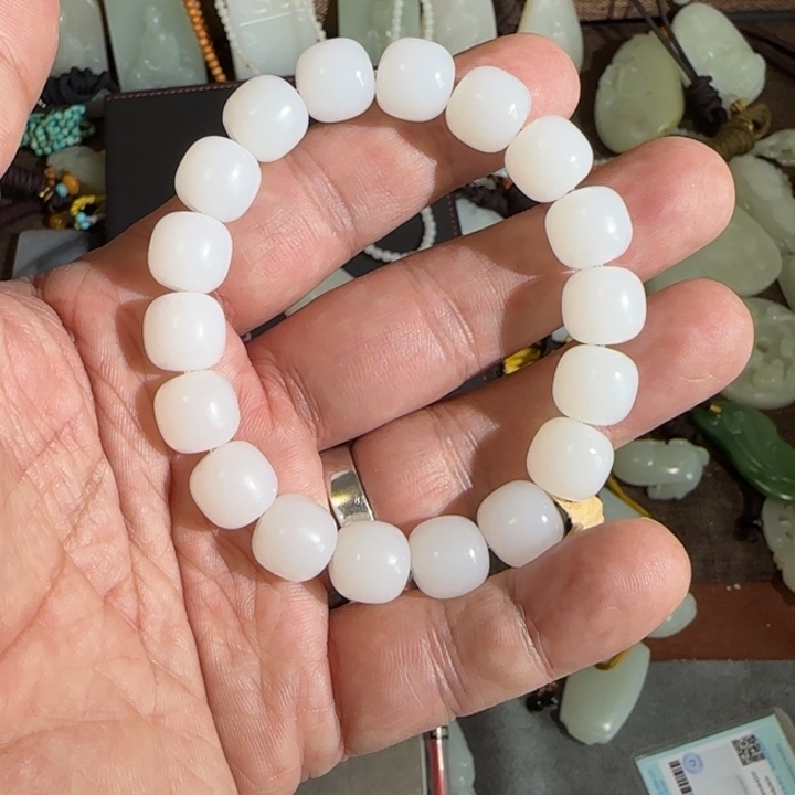 和田玉手链未镶嵌