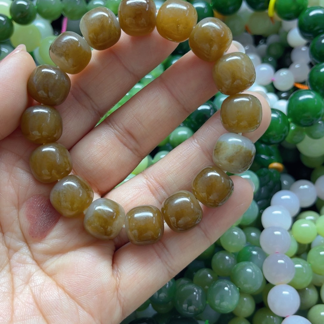 和田玉手链未镶嵌