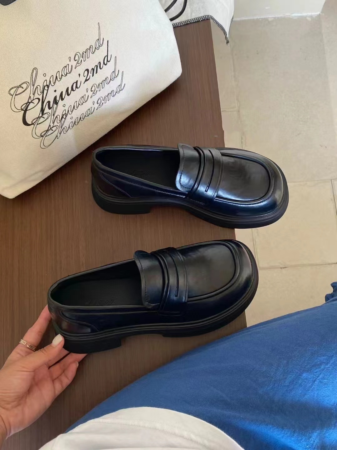 2025新款超软时尚百搭乐福鞋