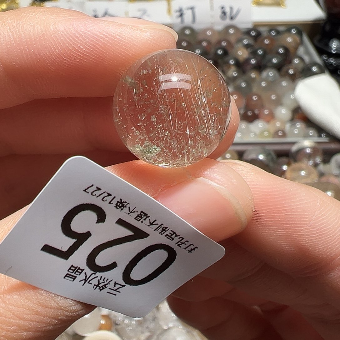 珠宝半成品水晶未镶嵌