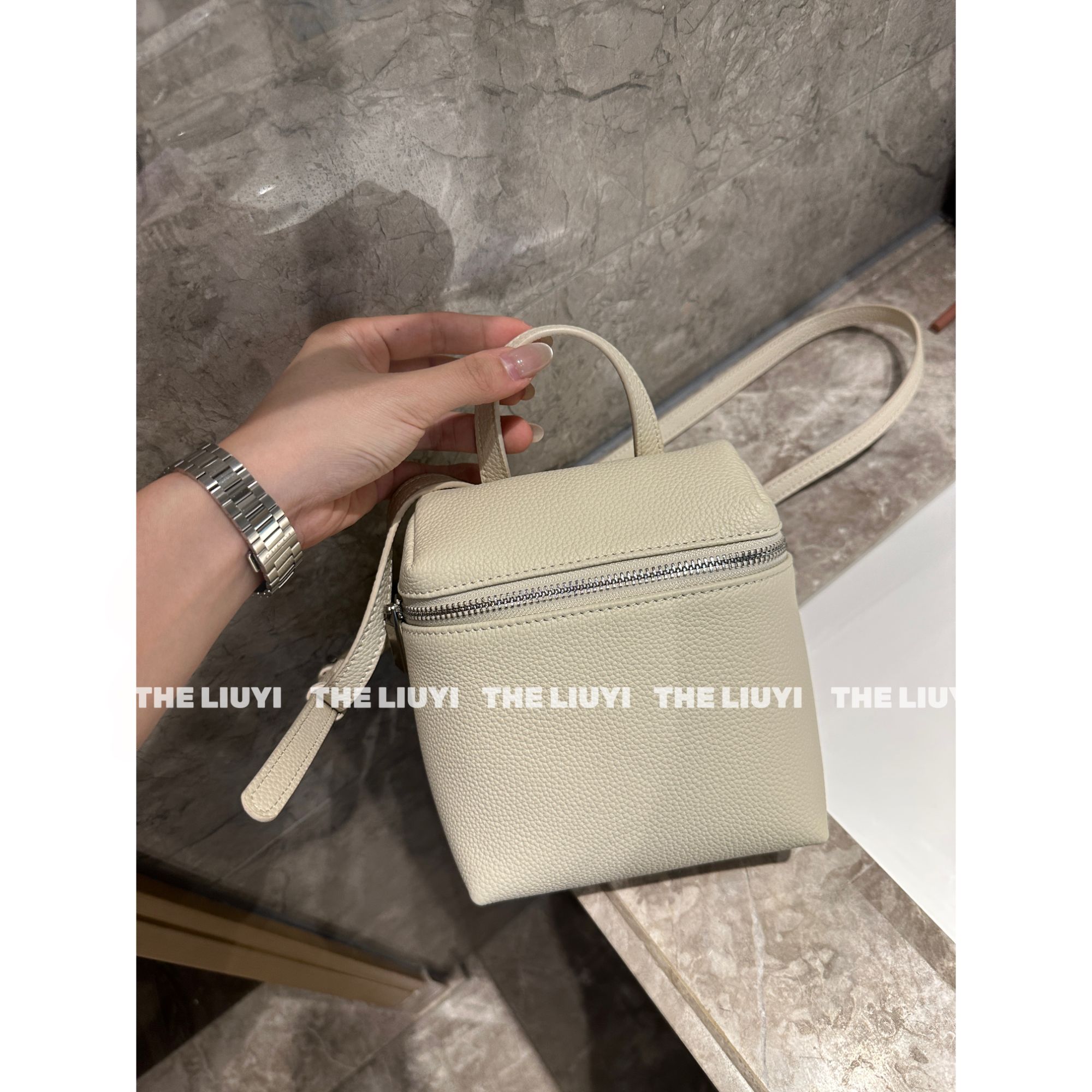 【LIUYI】百搭斜挎牛皮小方包2679