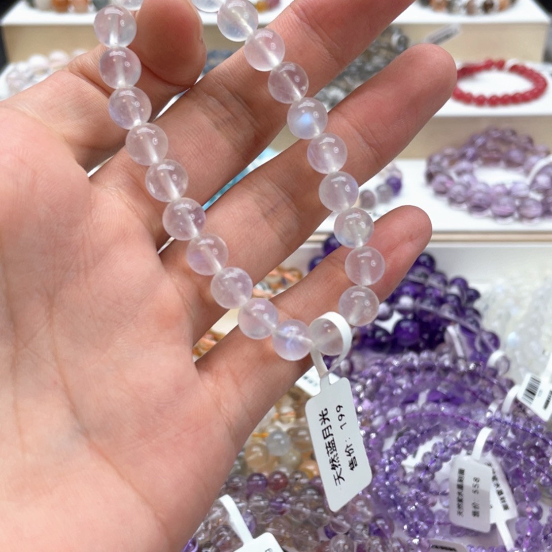 手链未镶嵌月光石月光石8mm