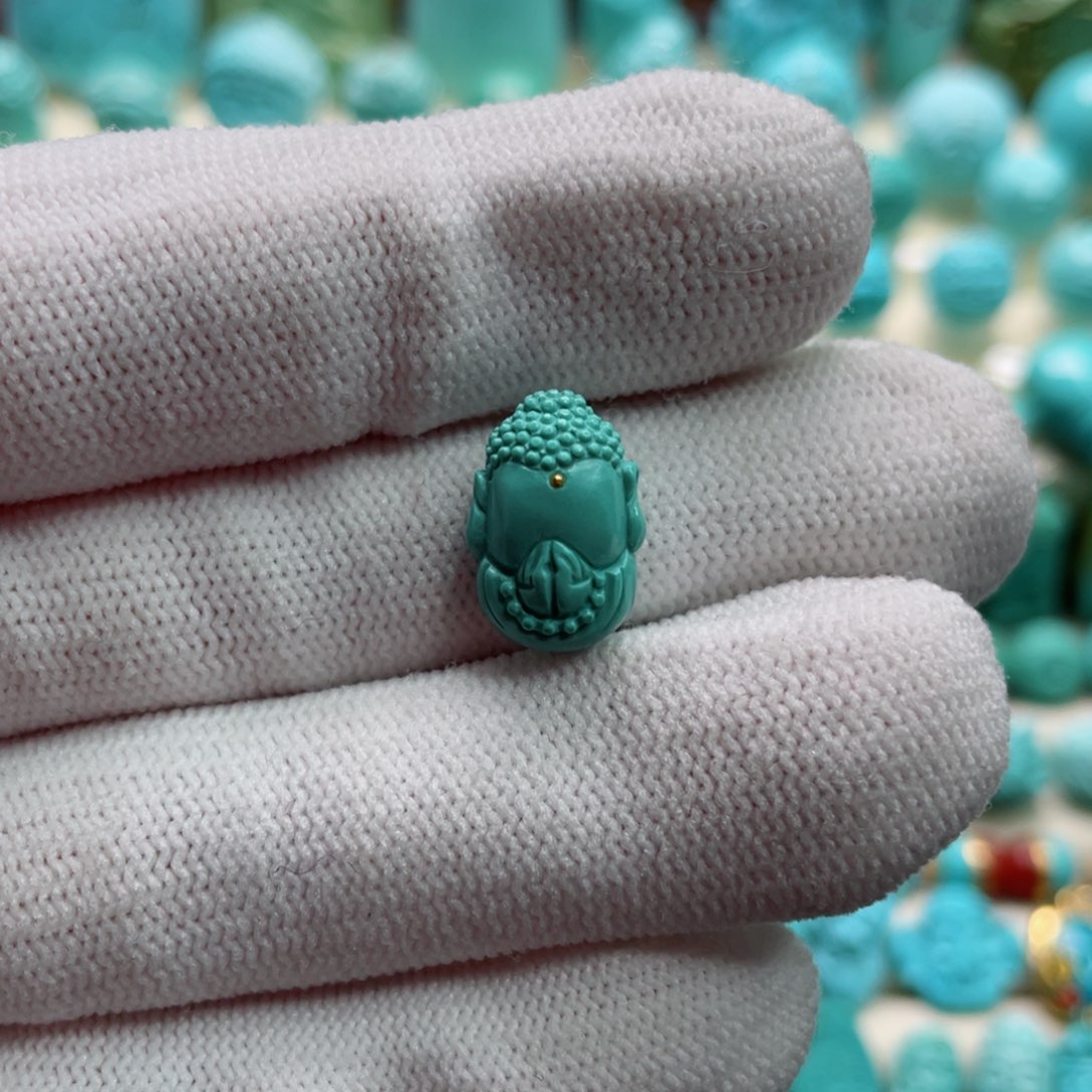 绿松石珠宝奇石未镶嵌