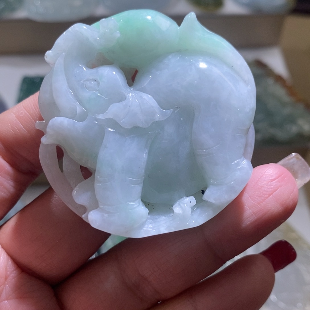 【闪购商品】翡翠颈饰未镶嵌象