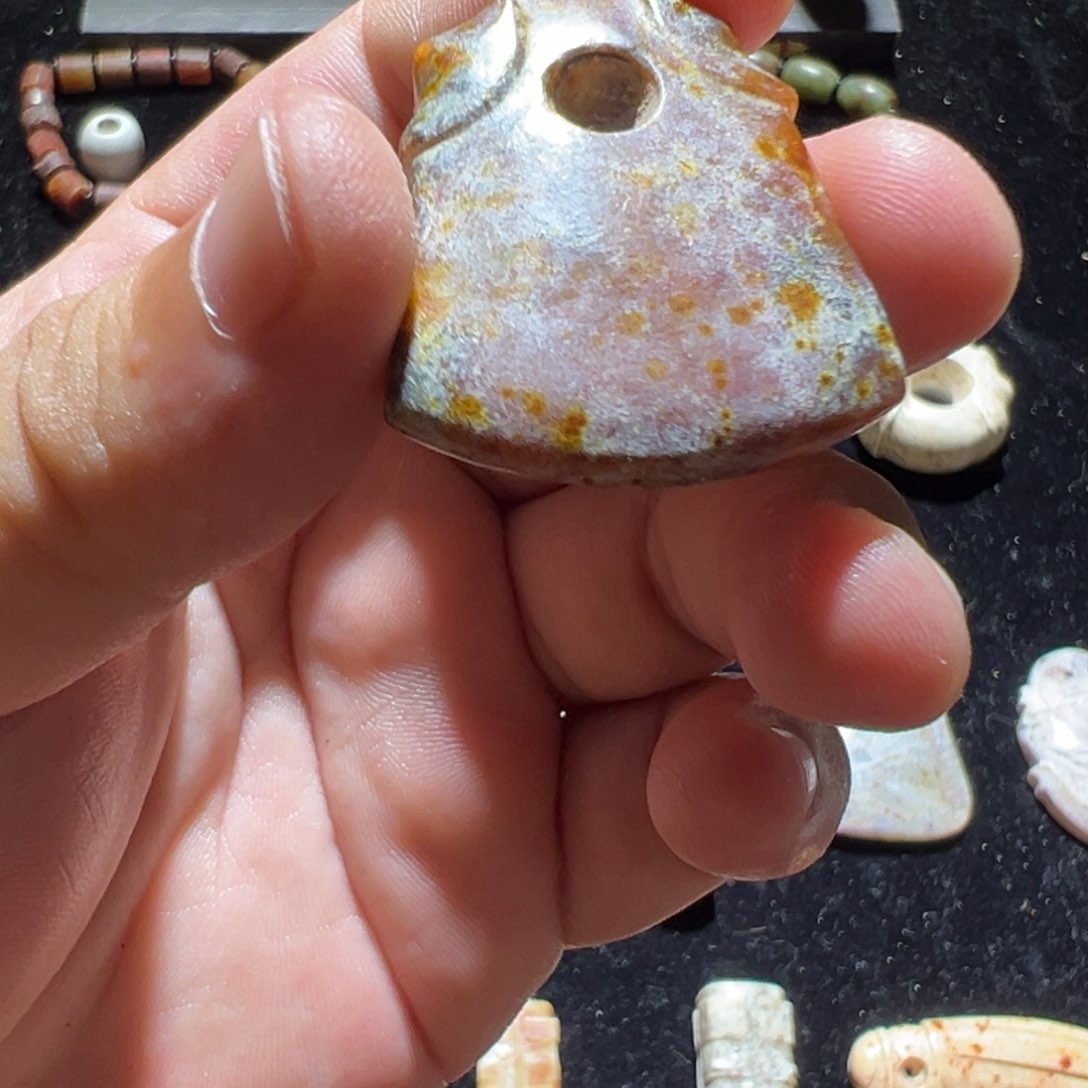 大理石磁石好*玉玉斧