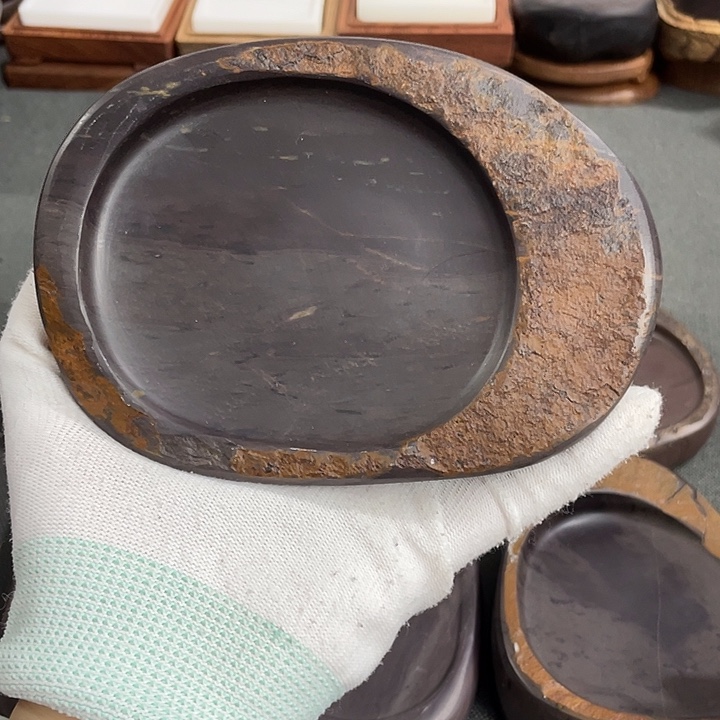 广东肇庆原石端砚