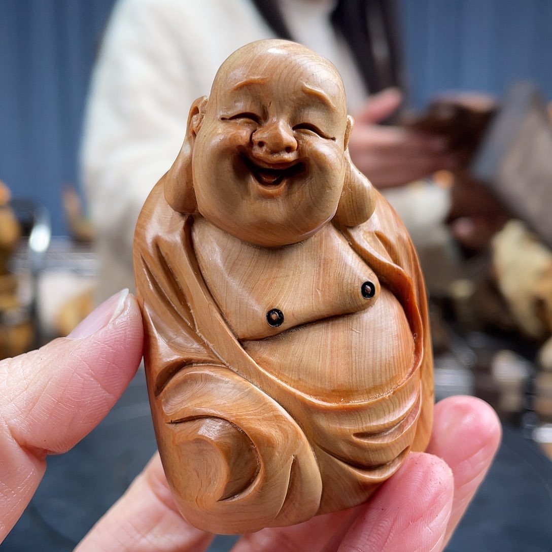 柏木（崖柏）手把件