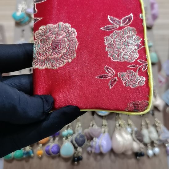 织绣苏绣耳环耳钉耳饰