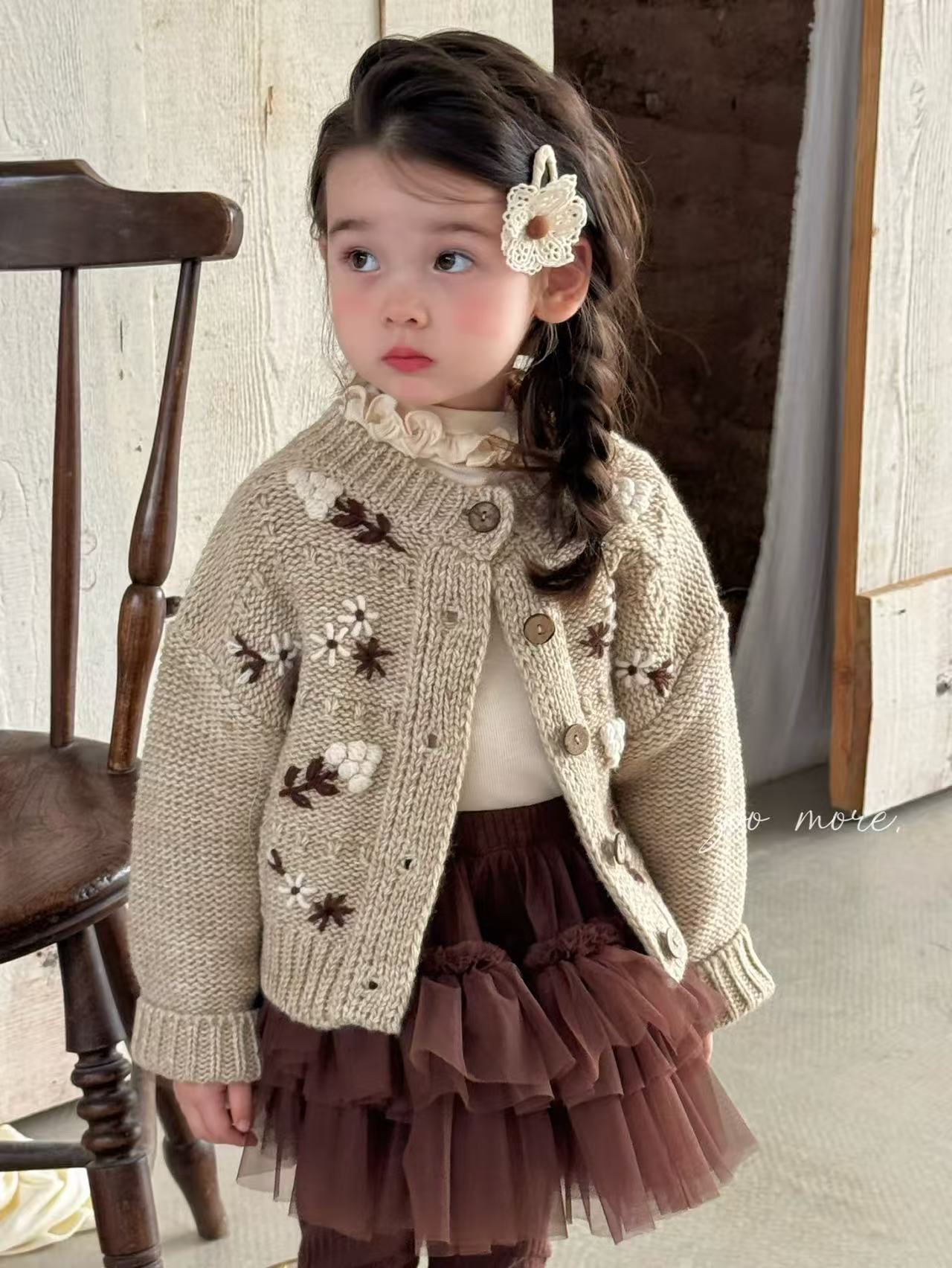 「下单备注编码」2025秋冬婴童新款 夹心糖ao奶盖三个院