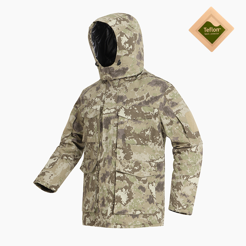 特氟龙寒区加厚保暖棉服冬季外套加绒工作棉袄劳保男女防寒棉衣