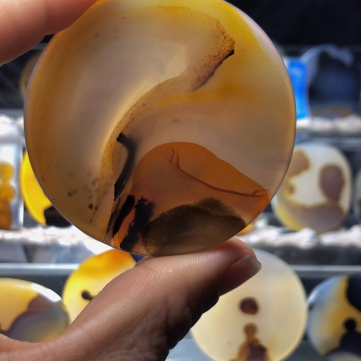 合金玛瑙/玉髓珠宝奇石23