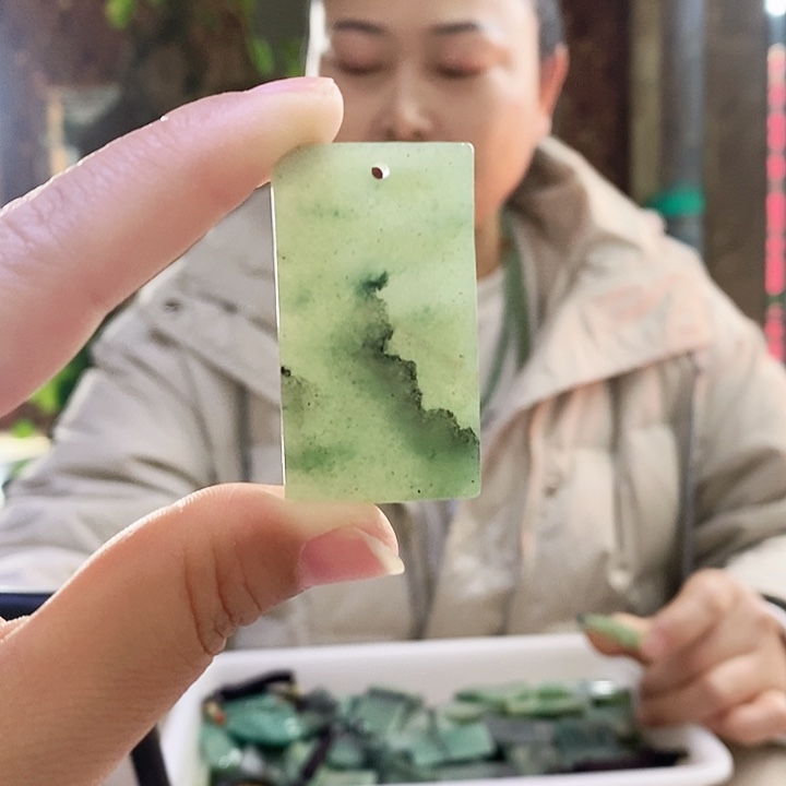 密玉（石英质玉）手链未镶嵌