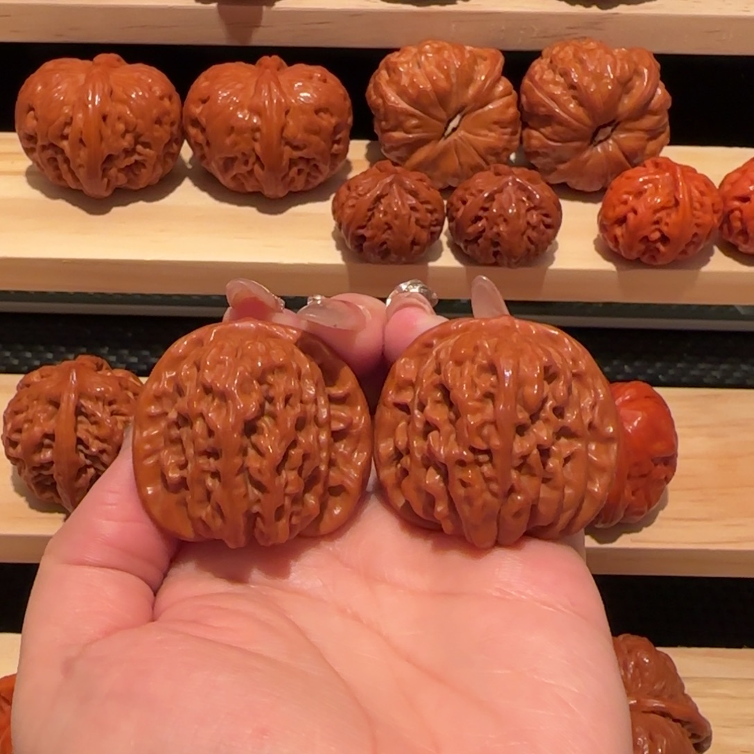 文玩核桃吊坠四座楼40精品2881