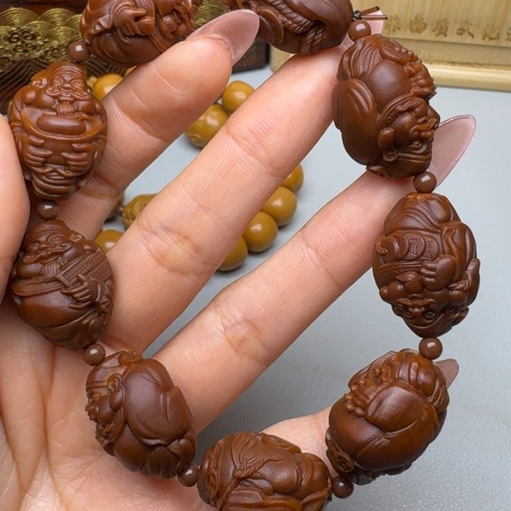 手串/手链橄榄核财神