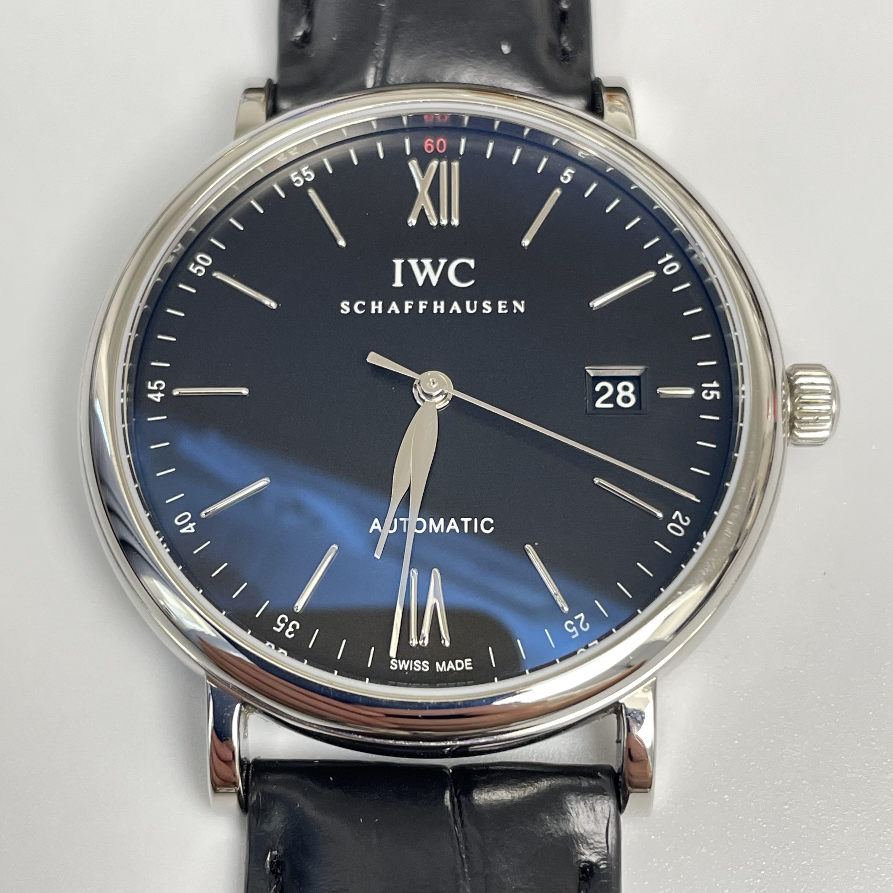99新 IWC/万国 柏涛菲诺/自动机芯/40mm/单表全原