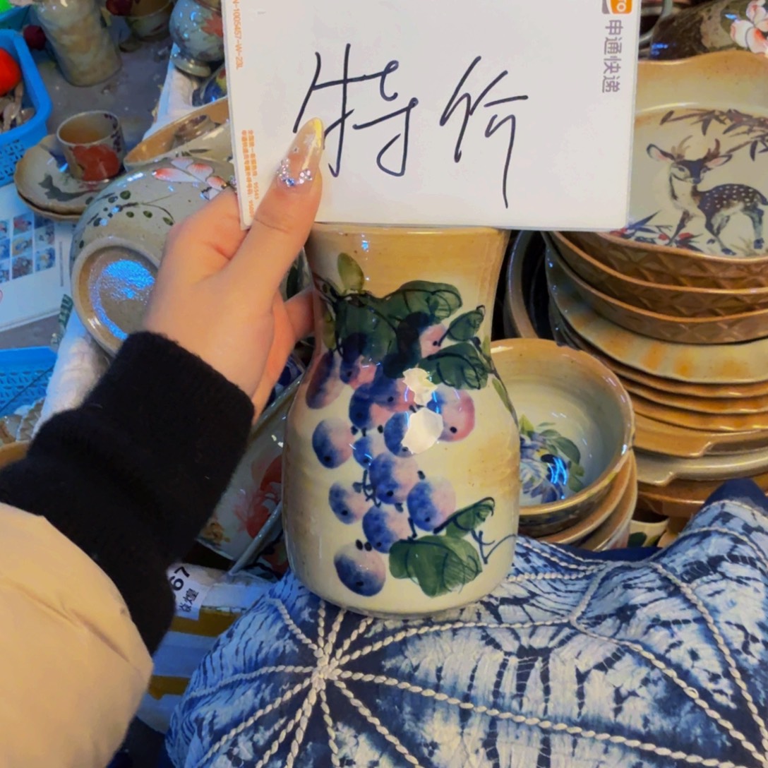 瓷片景德镇陶瓷手工手绘