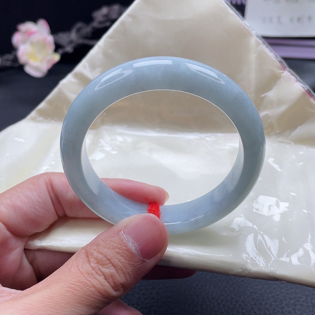 翡翠未镶嵌手镯手镯54