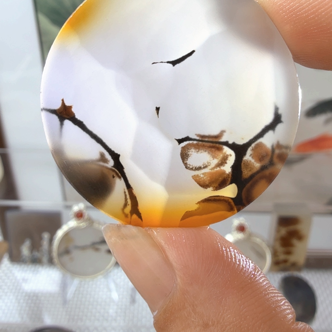 未镶嵌吊坠(不含链)玛瑙/玉髓