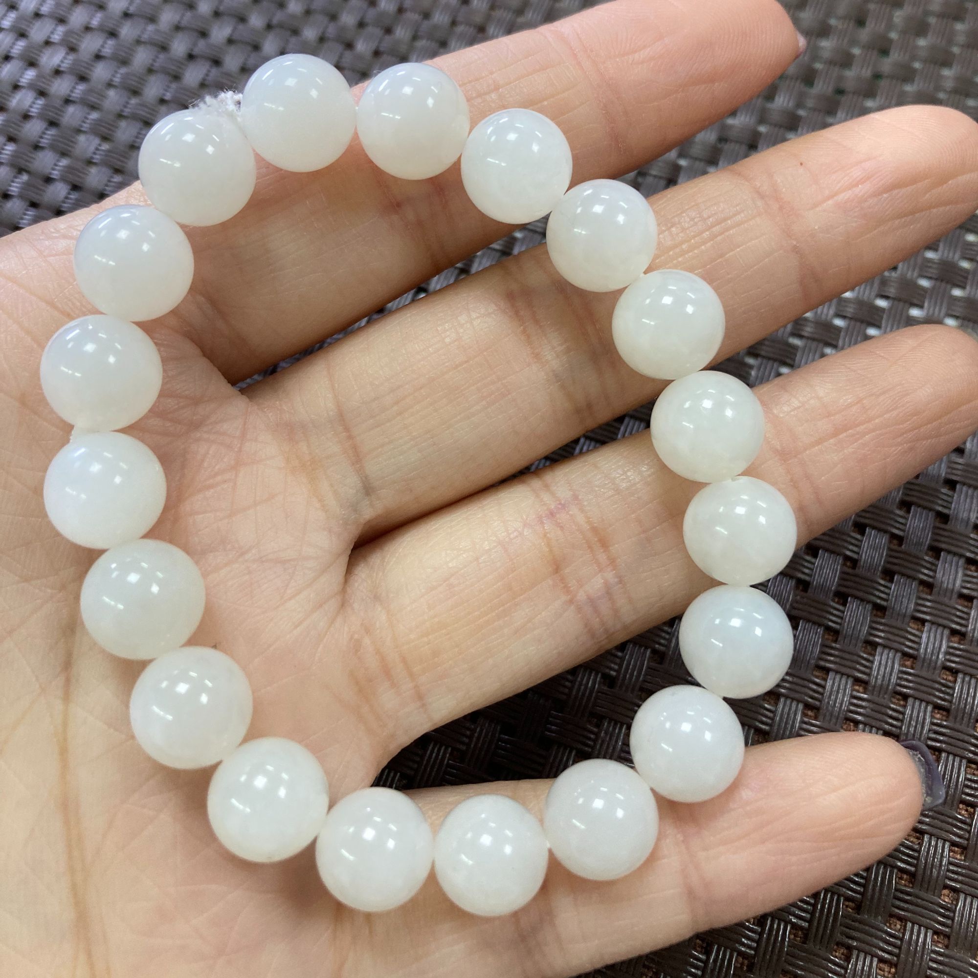 和田玉10mm白玉手串