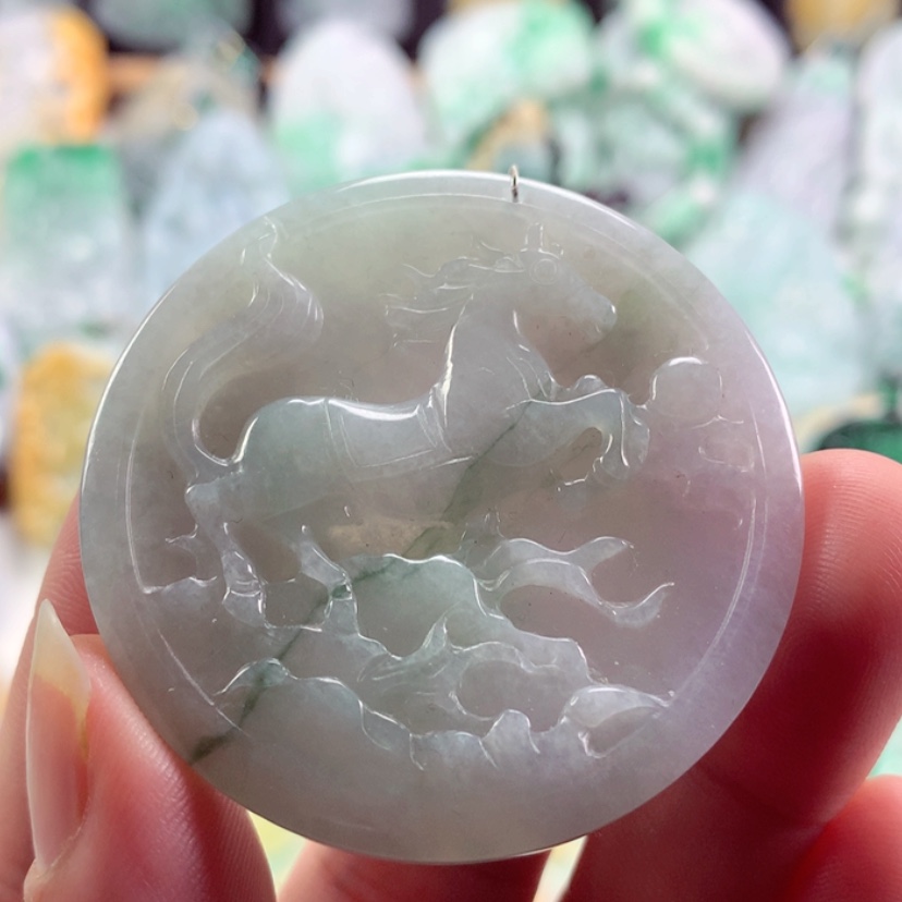 【闪购商品】翡翠吊坠(不含链)未镶嵌