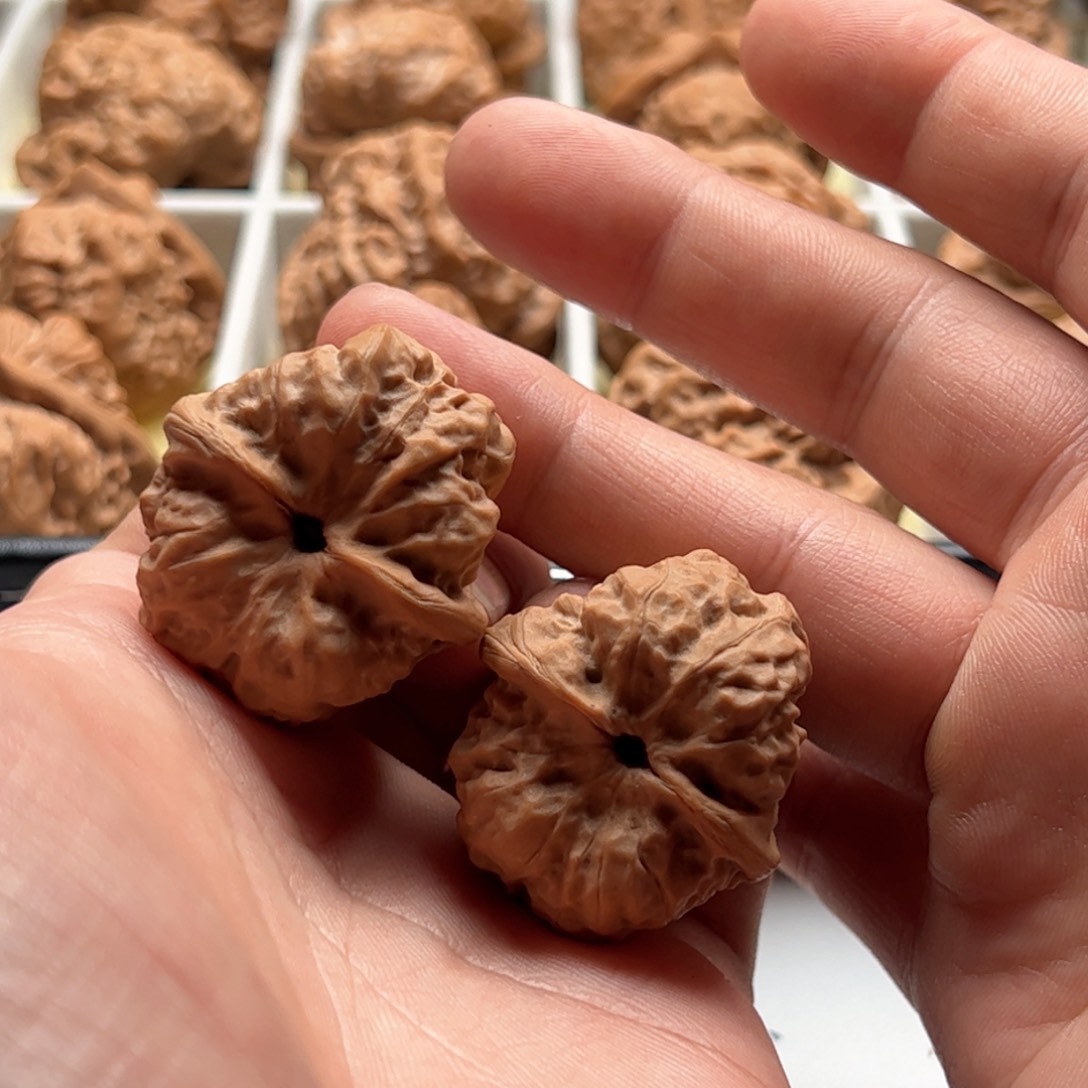 核桃把件延庆蛤蟆头