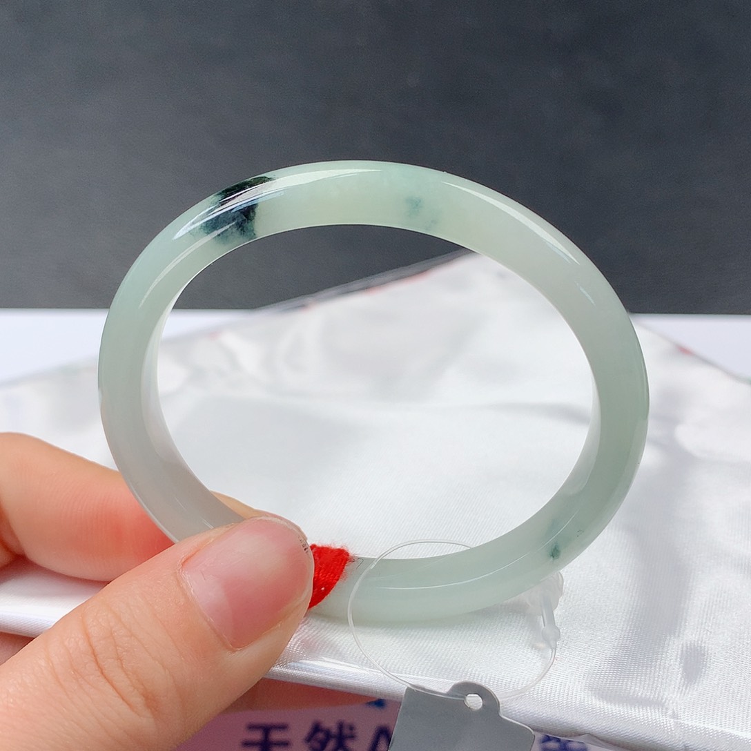 翡翠手镯未镶嵌0014贵妃52