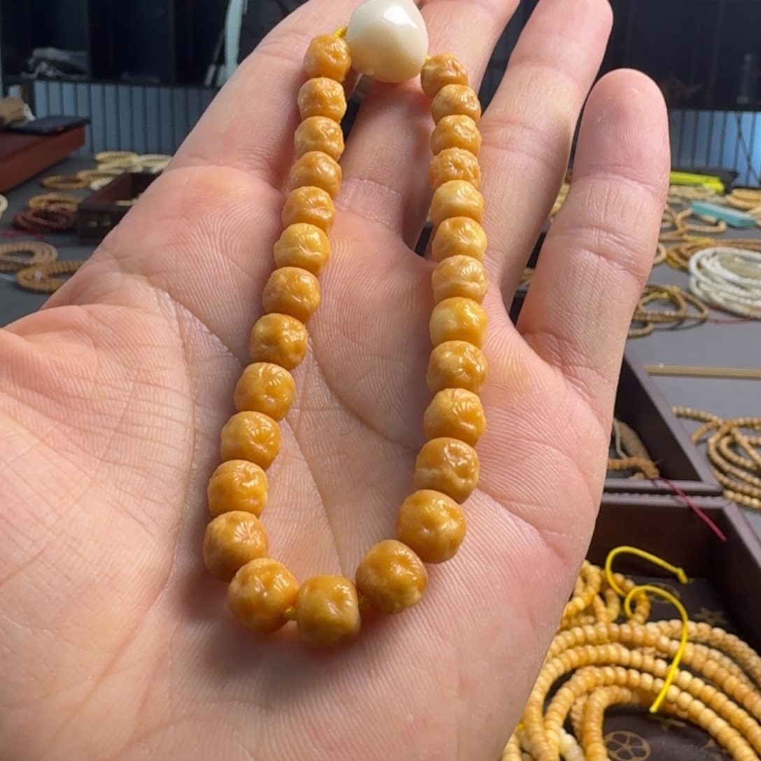 菩提根/象牙果吊坠龙脊