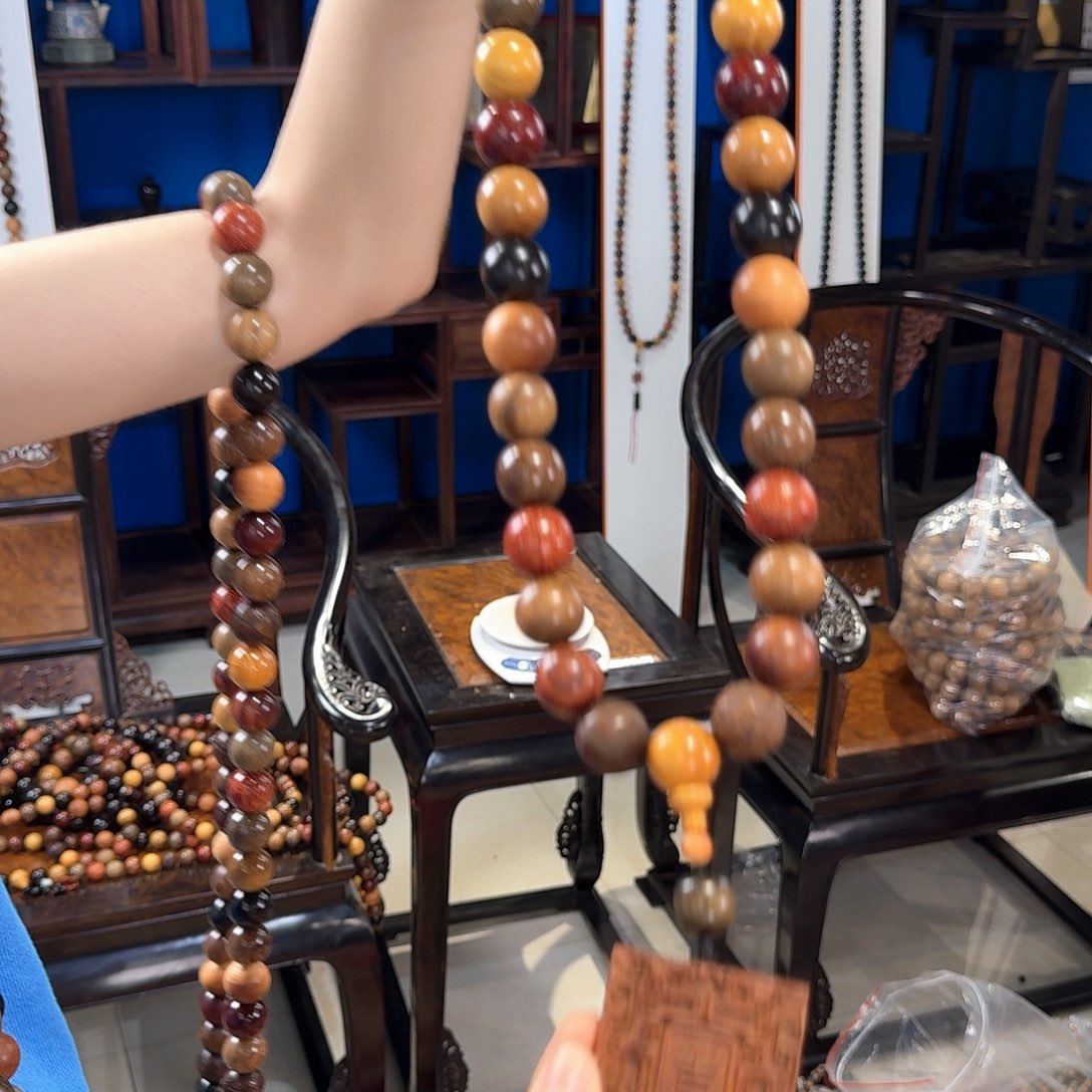 楠木（金丝楠）手串/手链2.0.54颗相安无事平安牌子