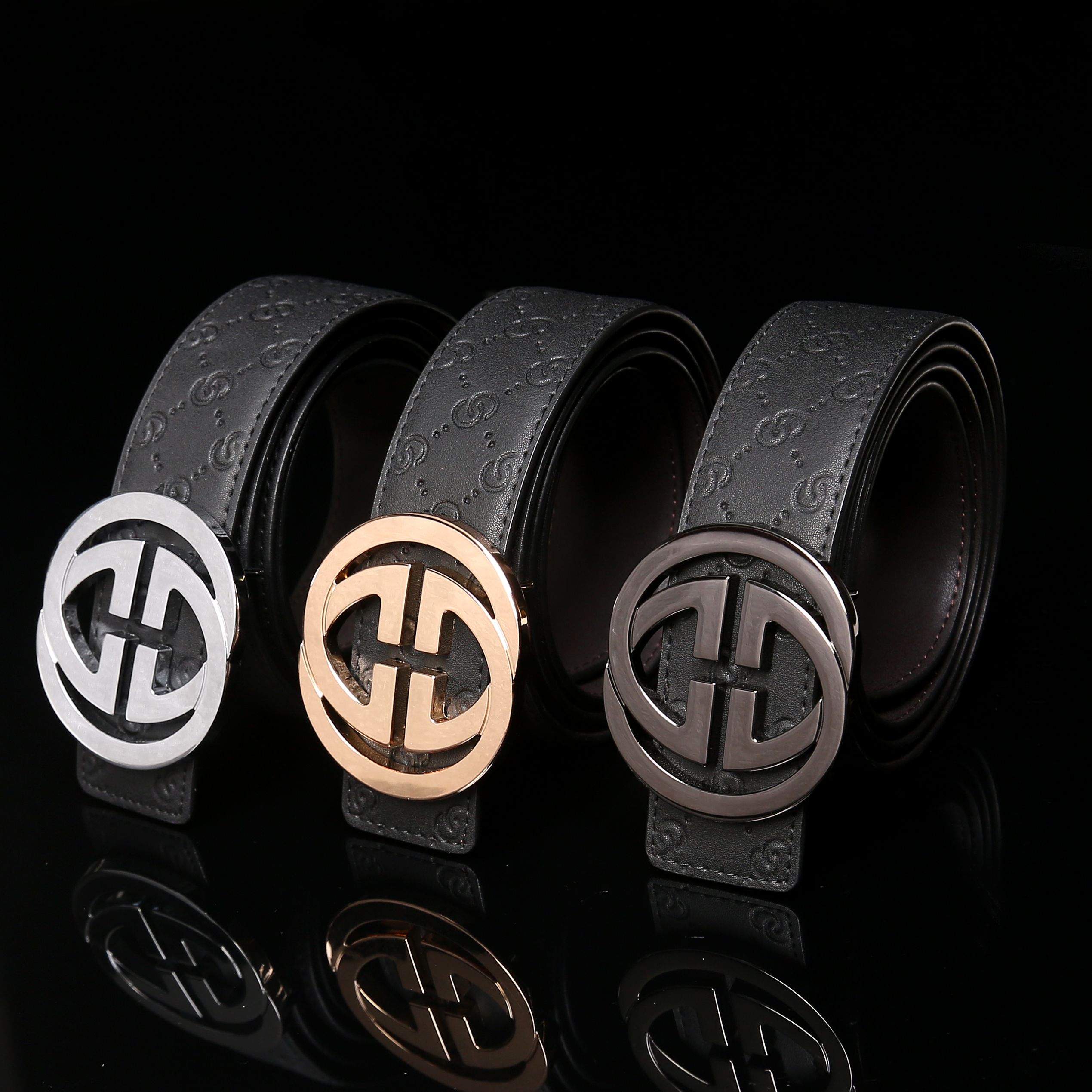 centrekoala男士百搭休闲时尚真头层牛皮皮带腰带