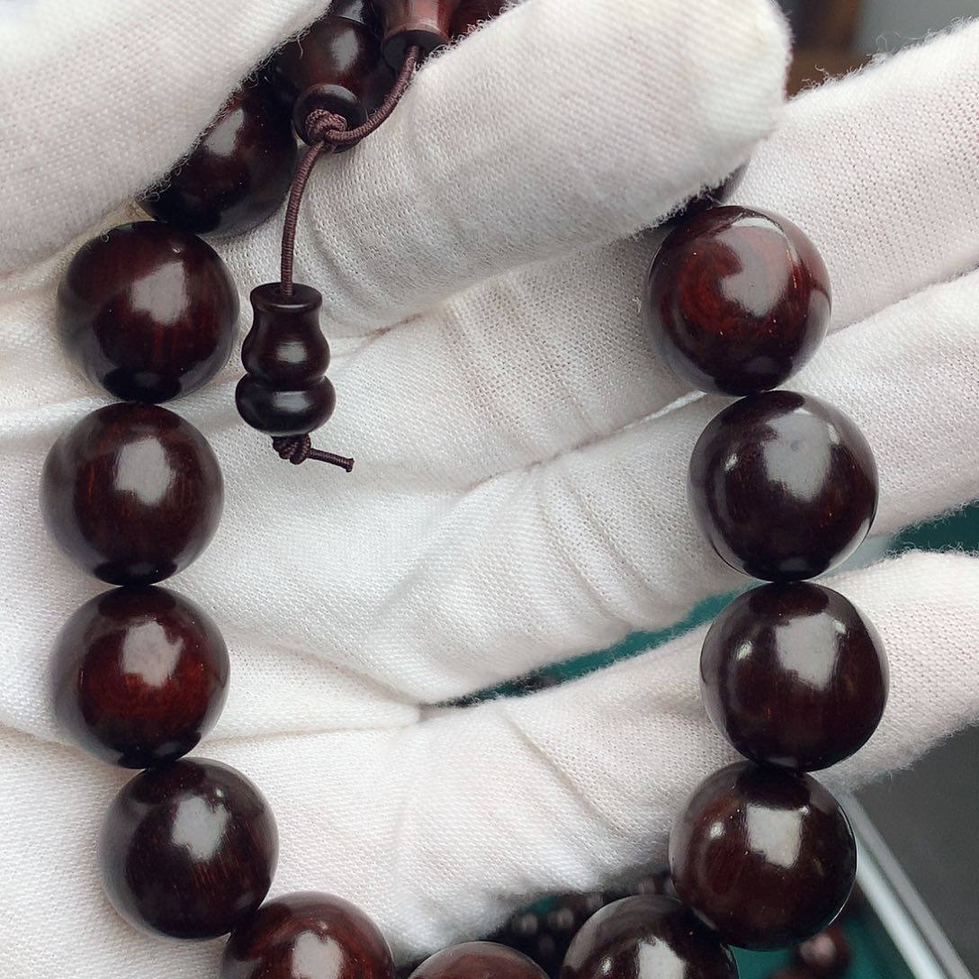 海***音檀香紫檀（小叶紫檀）手串/手链1.5