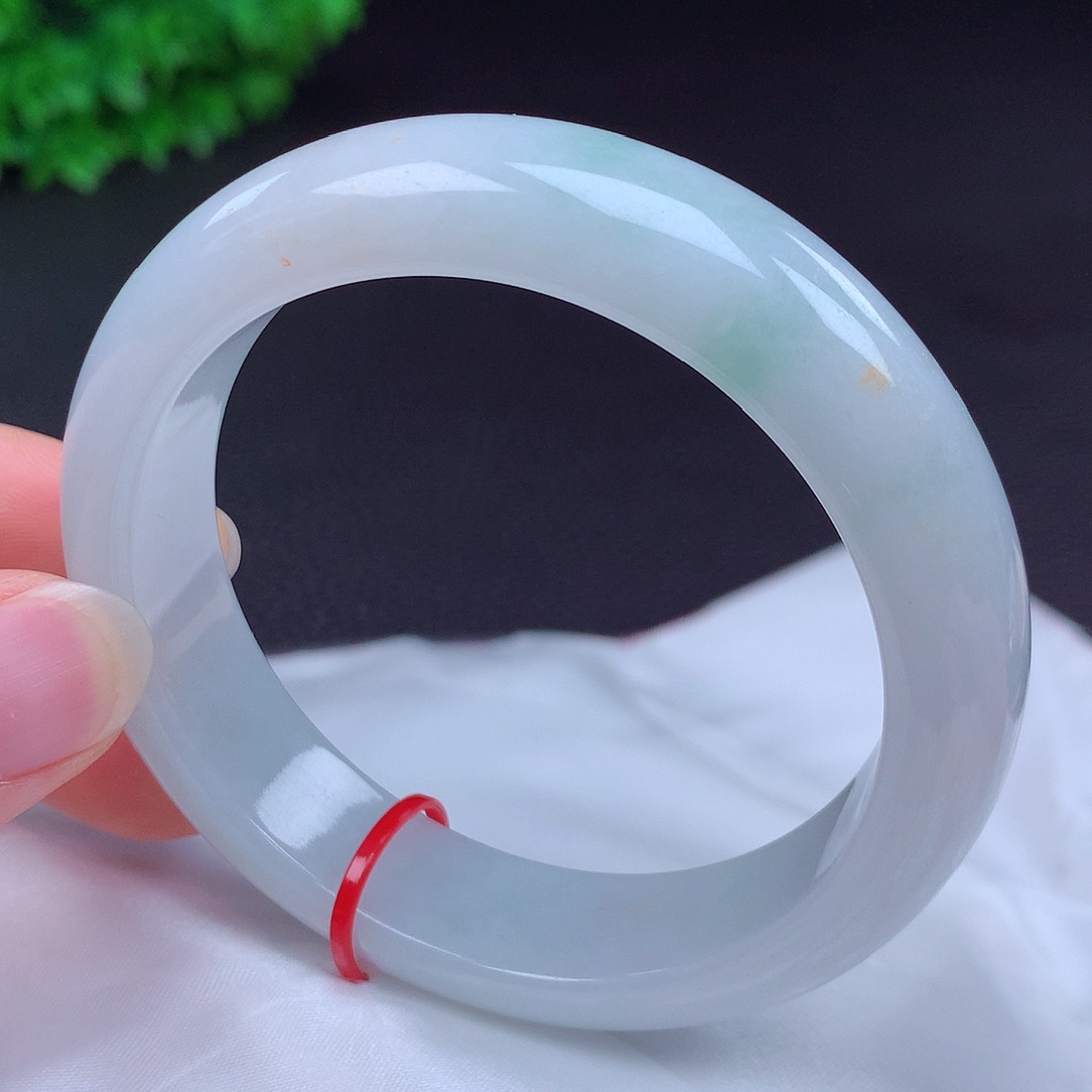 翡翠未镶嵌手镯56圈436013