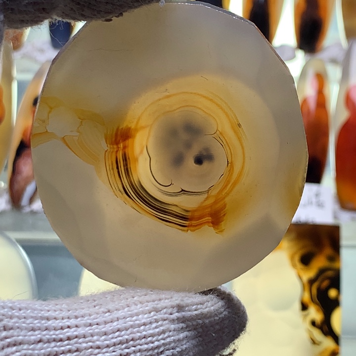 未镶嵌玛瑙/玉髓珠宝半成品126