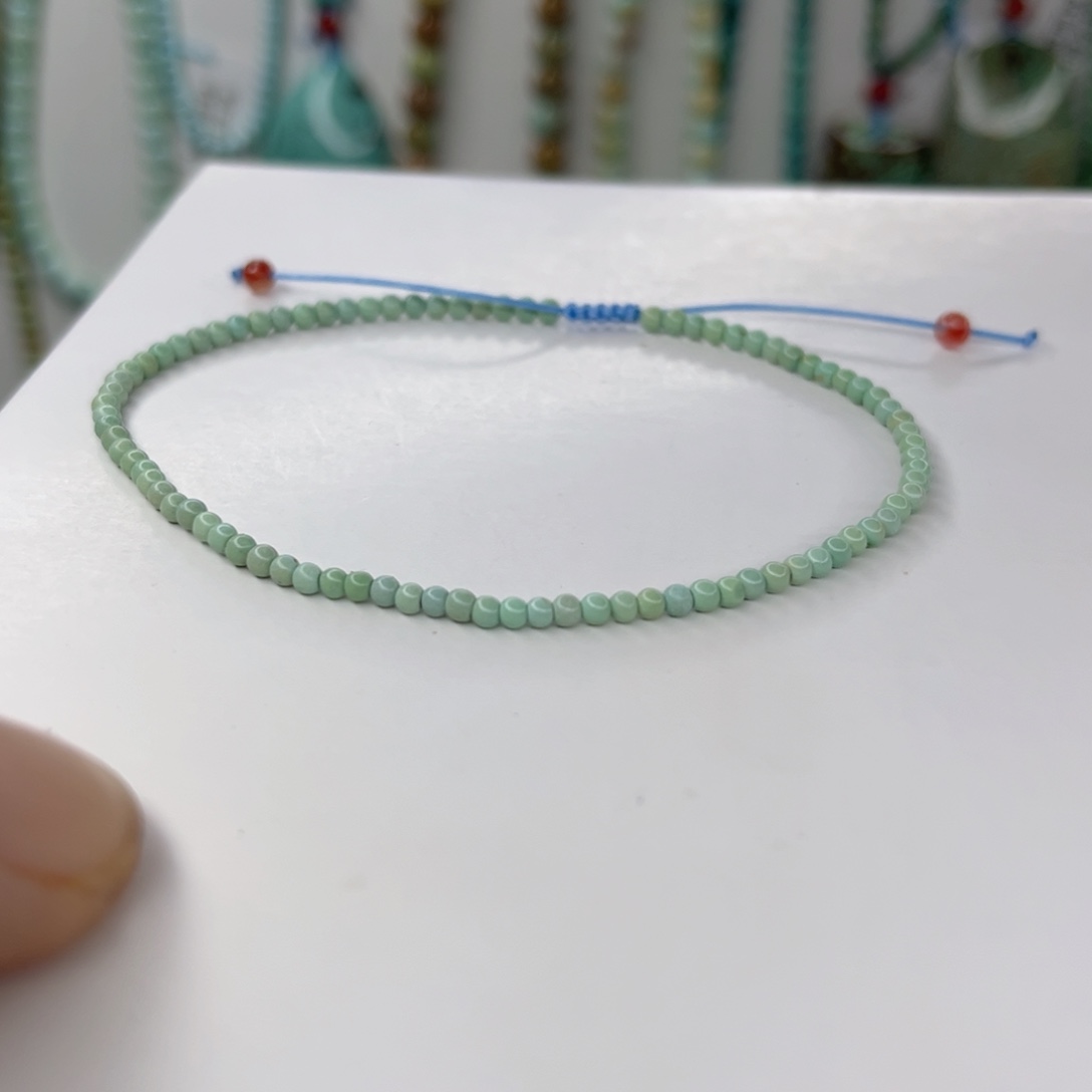 南红玛瑙未镶嵌手链