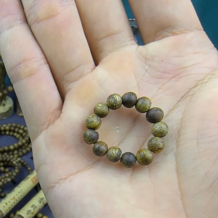 沉香沉香碎屑戒指